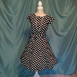 Vintage Inspired 1950s Pinup dress